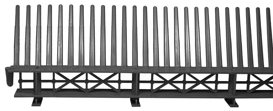 Ventilerende onderlat pp met vogelschr zw 50st/ds