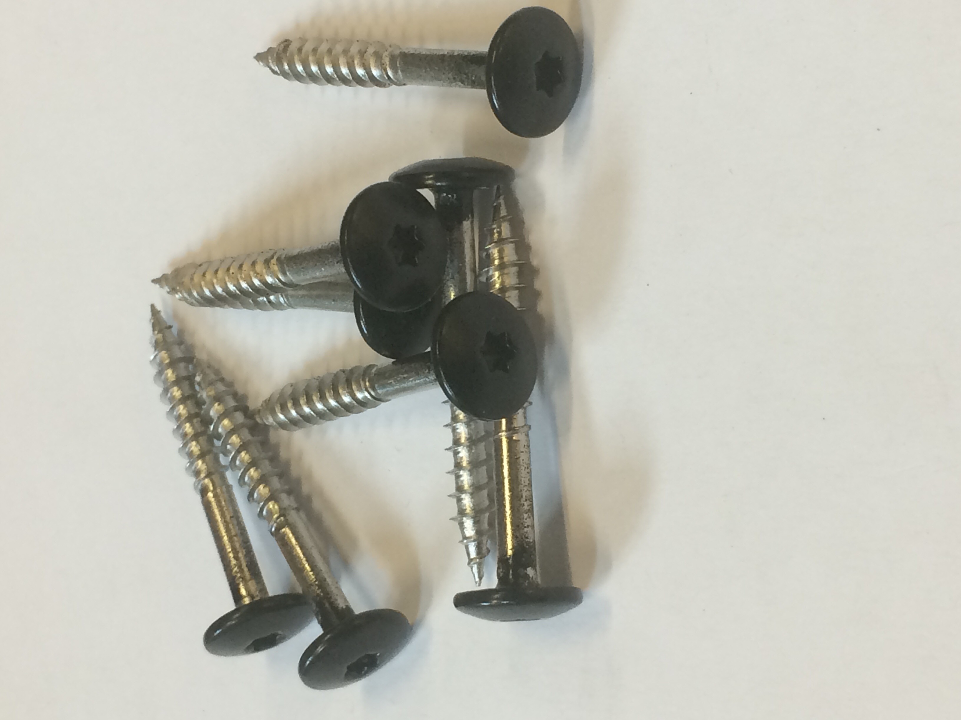 Cedral inox schroeven a4 4,8x38 c50 zwart 100st/ds eur/ds