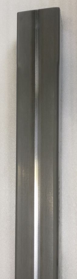 Zink   vm quartz afvoerb  80/80mm (2m)   0,70 220020451