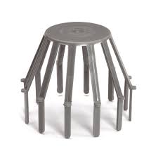 Bladvanger pvc  80 mm  25st/pak  eur/st