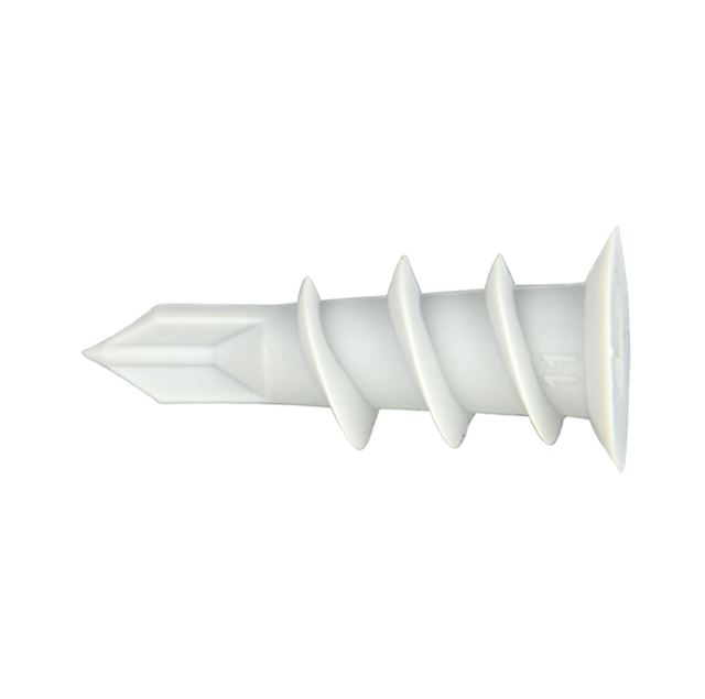 Pg gipskartonplug kunststof  13x35 10/pak