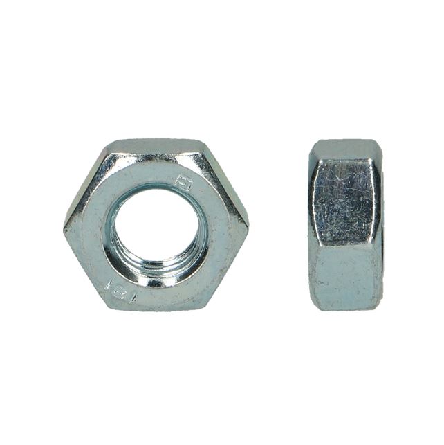 Pg zeskantmoer kl8 din 934 m10 zn 200st