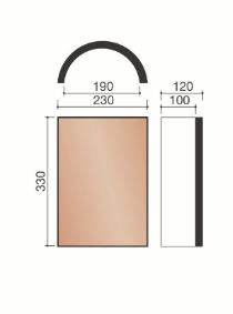 Esprit patrimoine vorst hoekig vert de lichen 896