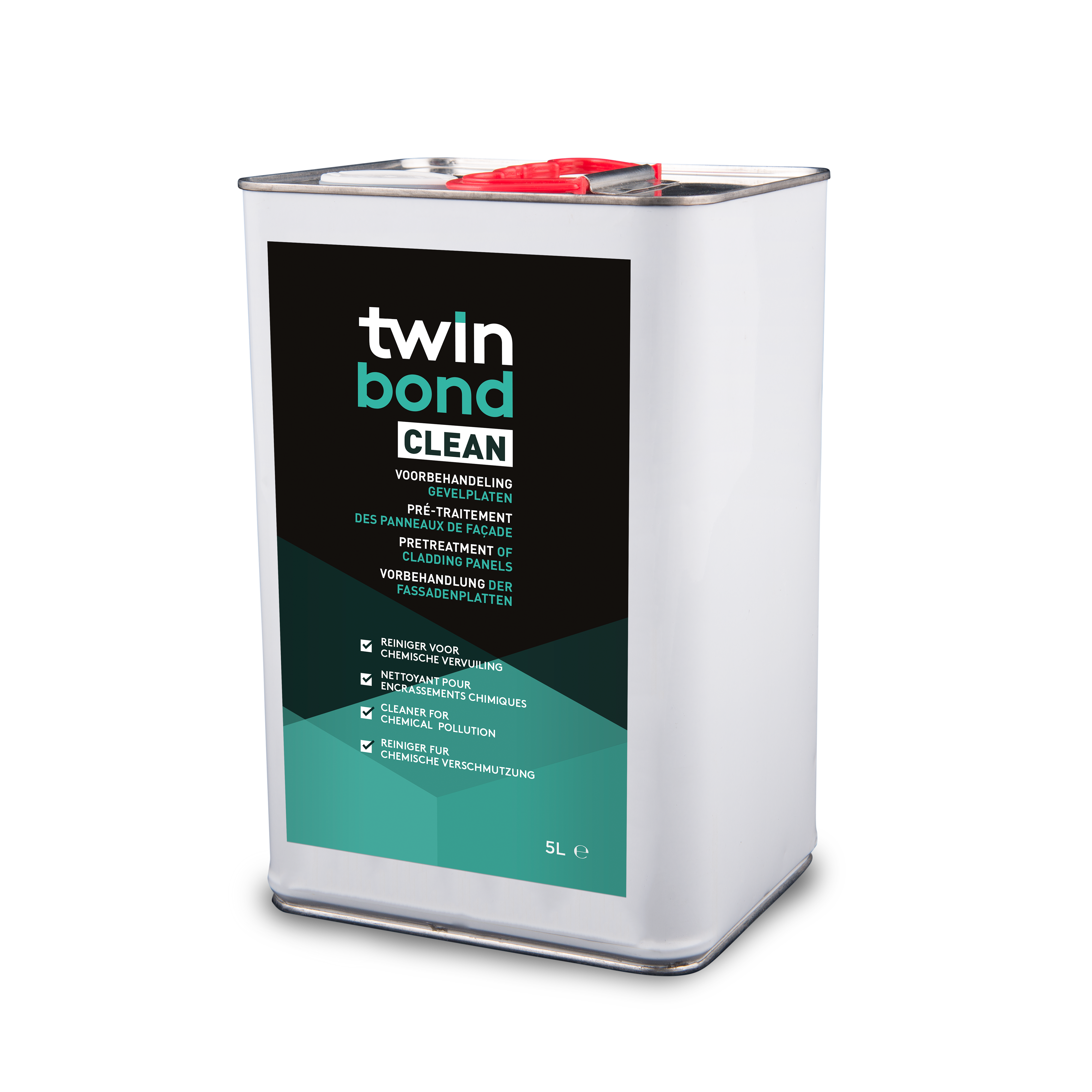 Twinbond clean voorbehand gevelplaten 5l eur/st