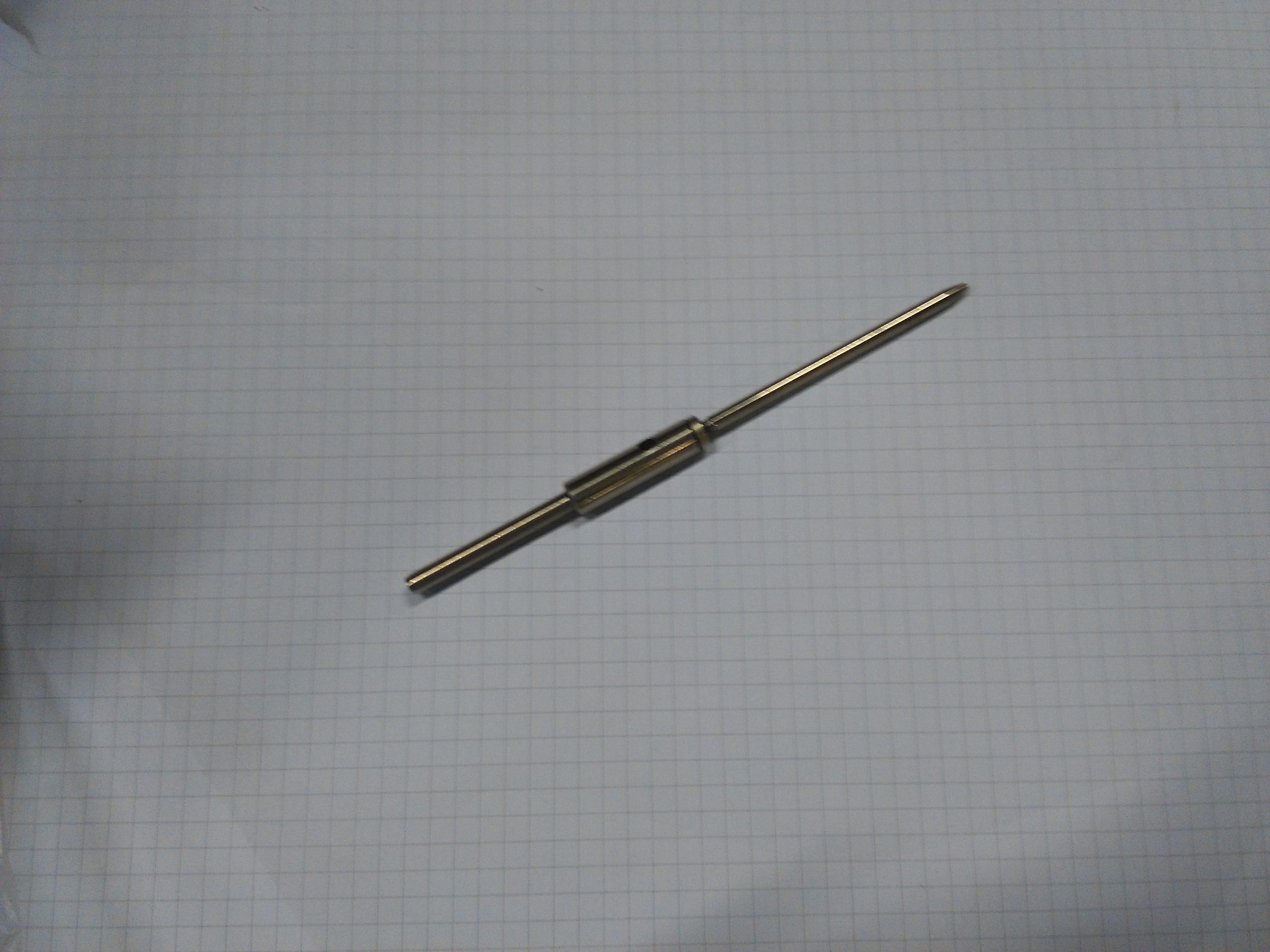 Drukvat naald 2mm voor pistool eur/st