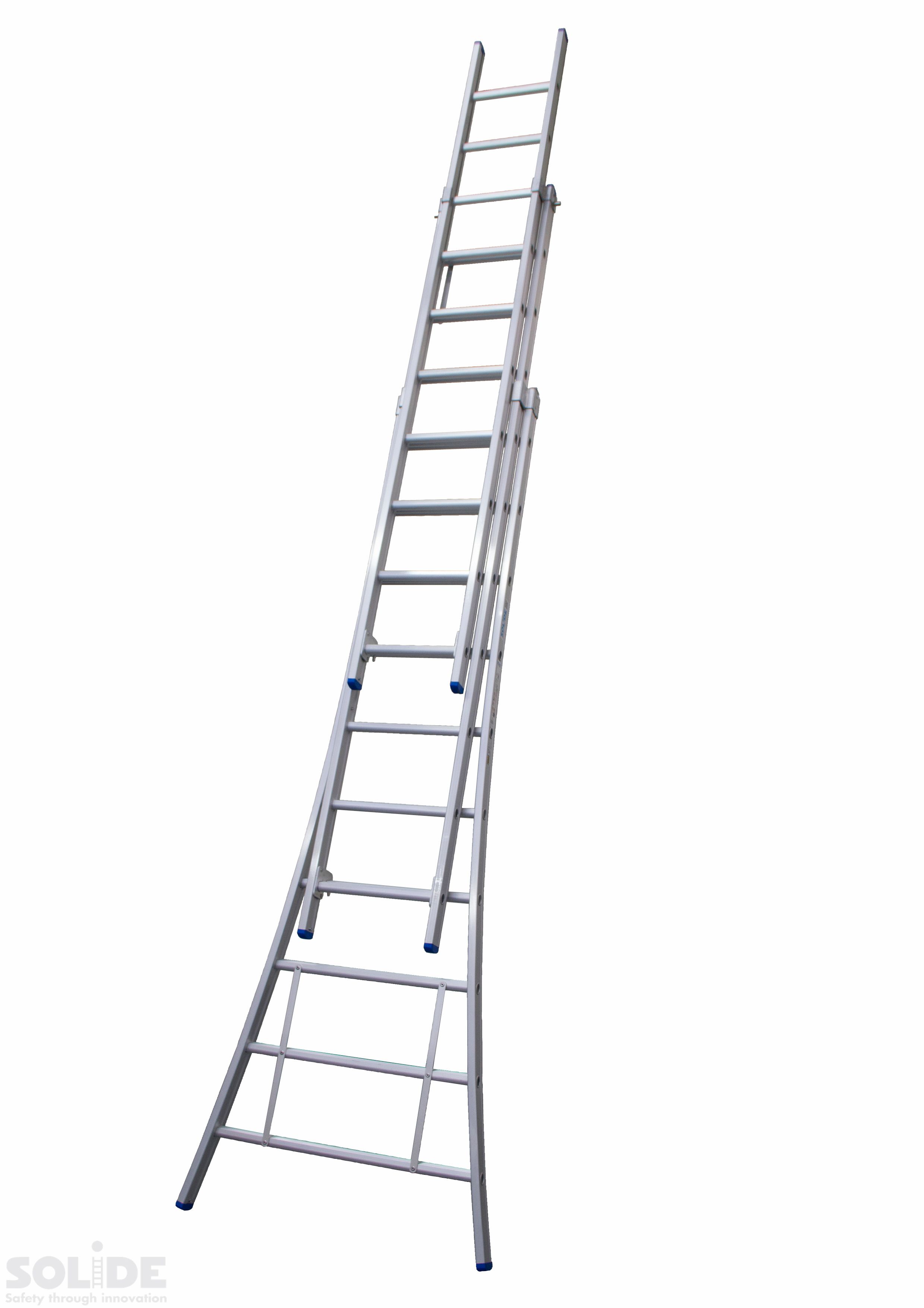 Sol d14 ladder omvormbaar 3-delig  3 x14 eur/st