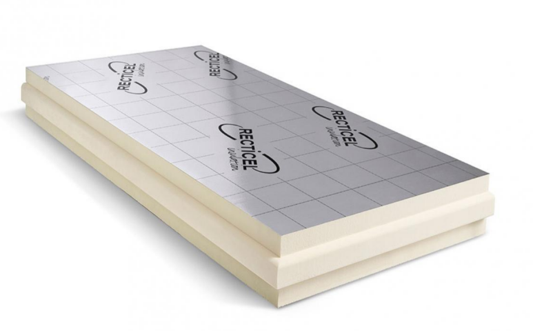 Euroroof 120mm 1200x2400mm tg  2,88m2/plaat eur/m2 r-waarde = 5,45 / euroklasse npd