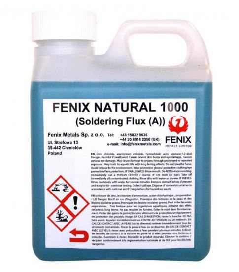 Fenix naturel 1000 soldeervloeistof 1l 20st/ds eur/l