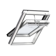 Velux ggl integra 207021 sk06 elektr hout wit