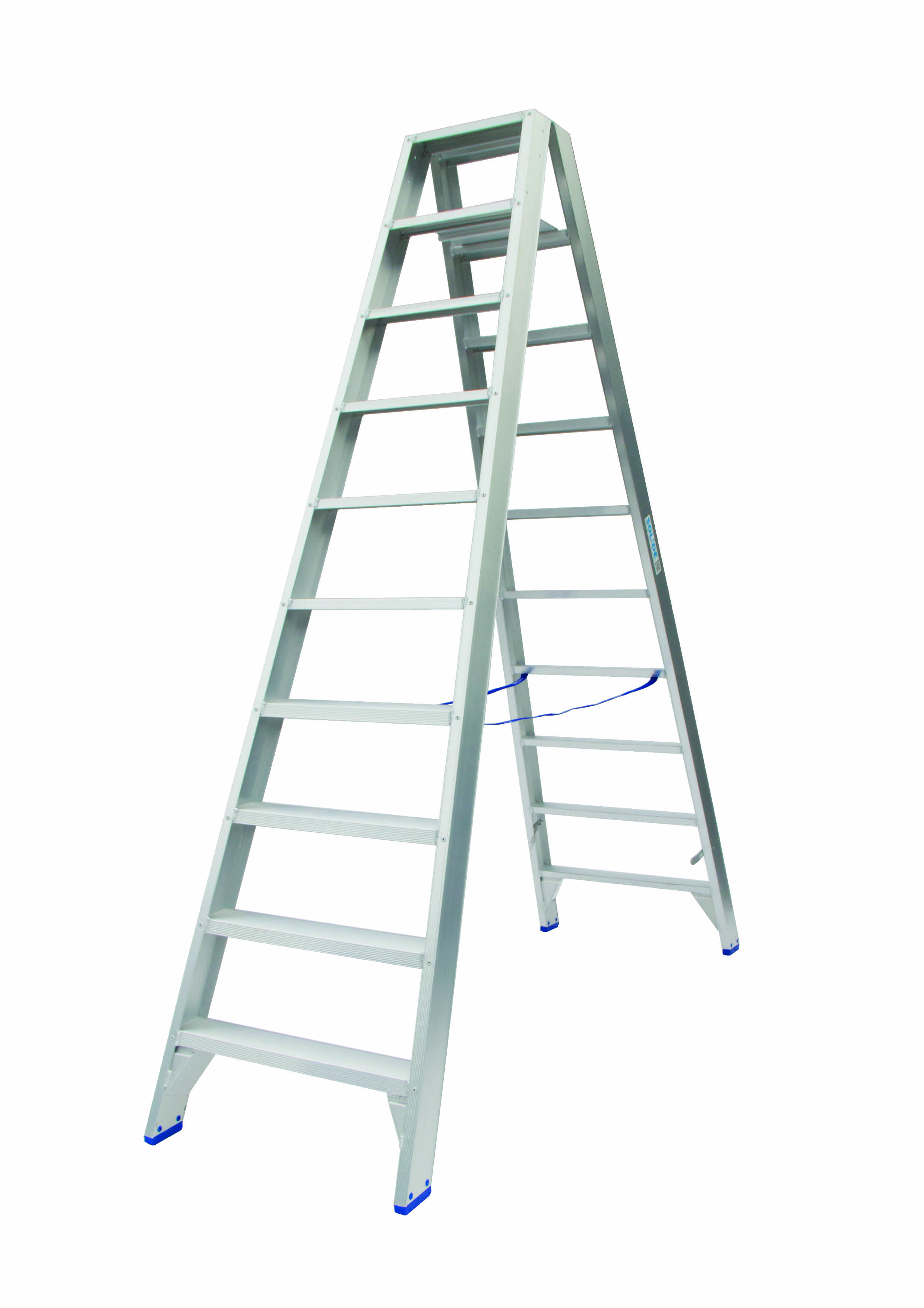 Sol dt10 trapladder dubbel 2 x10 2,50m hoogte eur/st