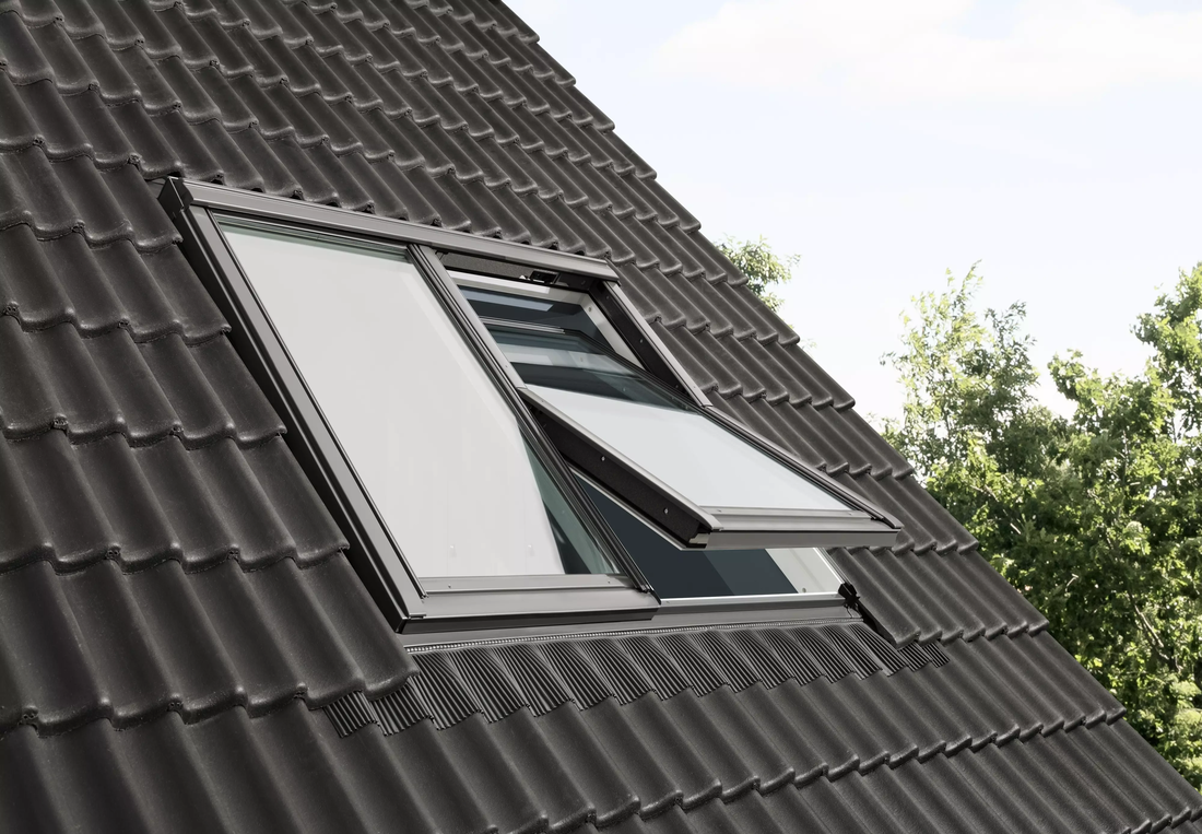 Velux ggls 2070 fpk08 2in1 energy&comfort hout wit geverfd