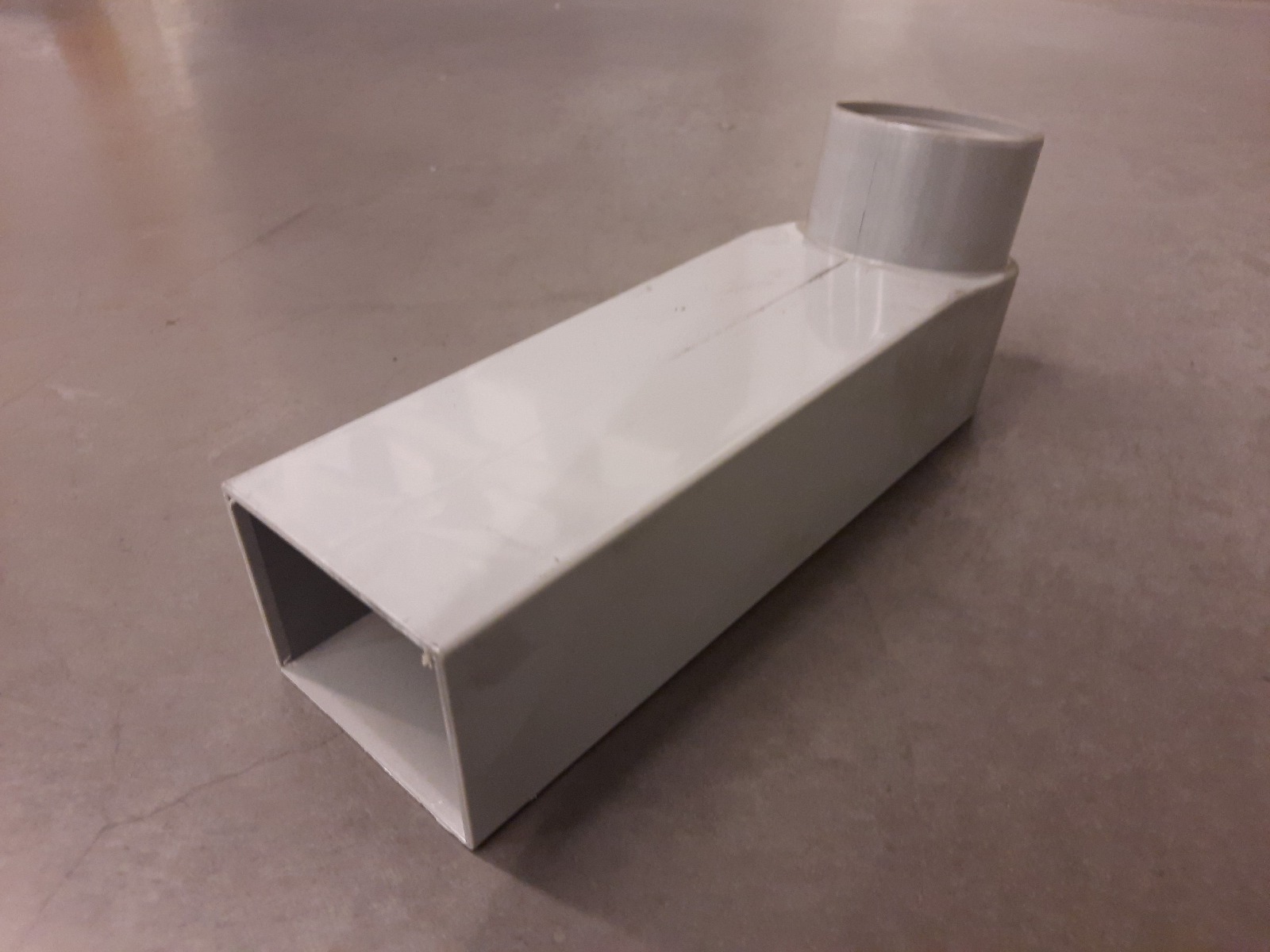 Elev aansluitstuk pvc hwa 60x80 diameter 80 eur/st