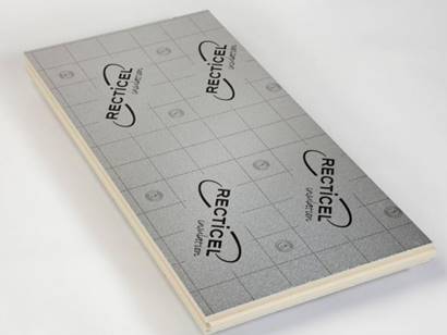 Powerwall 160mm 1200/600  2,16m2/pak eur/m2 r-waarde = 7,25 / euroklasse d s2 d0