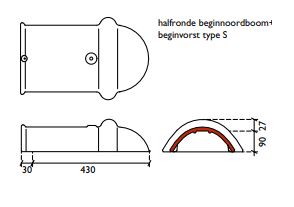 Lf signy beginnoordb hv 40cm double black mat