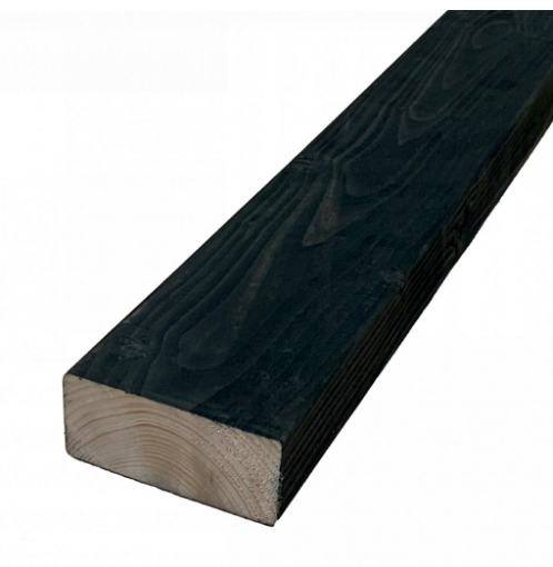 Cls 38x58 gesch zwart geimpregneerd 4,50m eur/lm