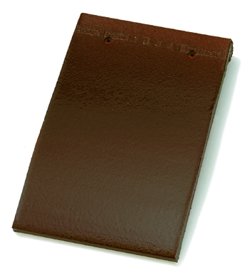 Kor tegelpan 301 bruin verglaasd 18st/pak eur/1000st 670