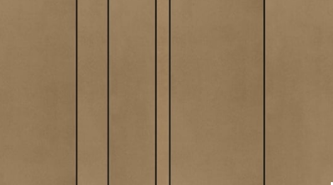 Tectiva te30 8mm 3,07x1,24 okergeel 3,81m2 niet gekantrecht eur/m2