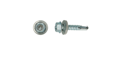 Pg zelfb schroef bp3 6,3x115 zn/epdm 100st/ds