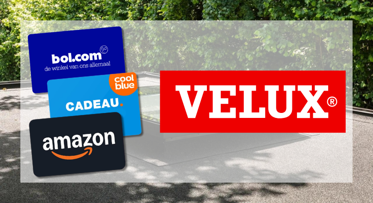 VELUX-actie: € 20 kadobon per platdakvenster
