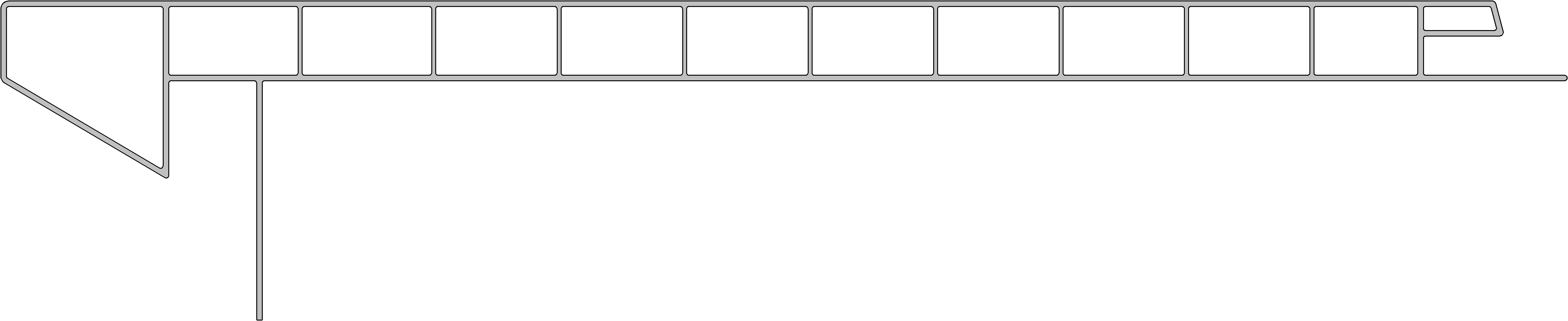 Dp 156 kroonlijst 0008 donkerbruin 6lm/st eur/lm