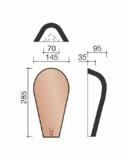 Esprit patrimoine beginnoordboom klein ocre lichen 884