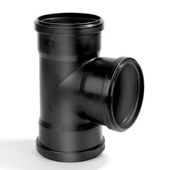 Pe (pp) t-stuk  90gr 125mm eur/st