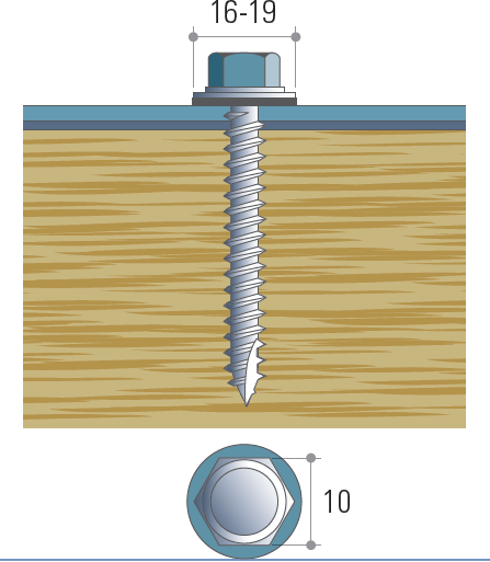 Ji houtschroef a110  100st/ds  eur/ds