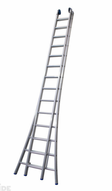 Sol c16 ladder omvormbaar 2-delig  2 x16 eur/st