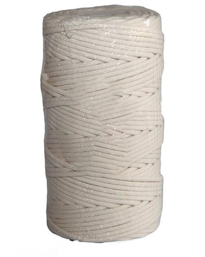 Led gevlochten katoen 2mm  100m