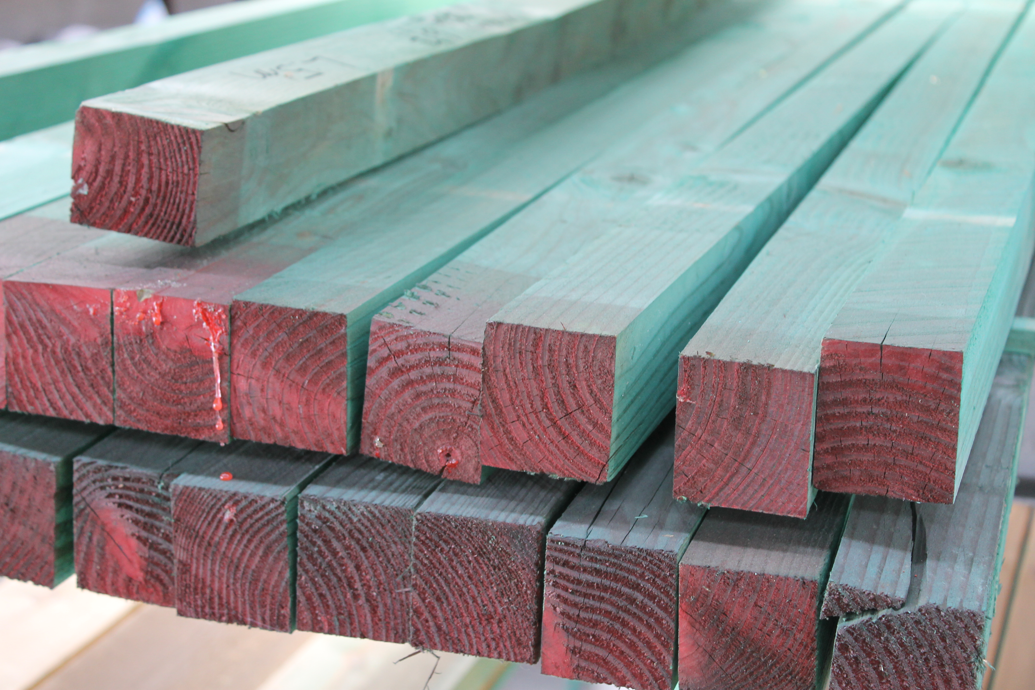 Kepers 7 x 6 cm douglas gedrenkt 3,05lm eur/m