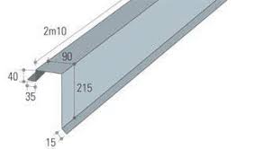 Ecopaneel pro windveer 2,10m 33.250 7016
