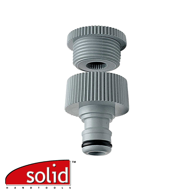 Prax kraanstuk abs 1/2"f + 3/4"f eur/st