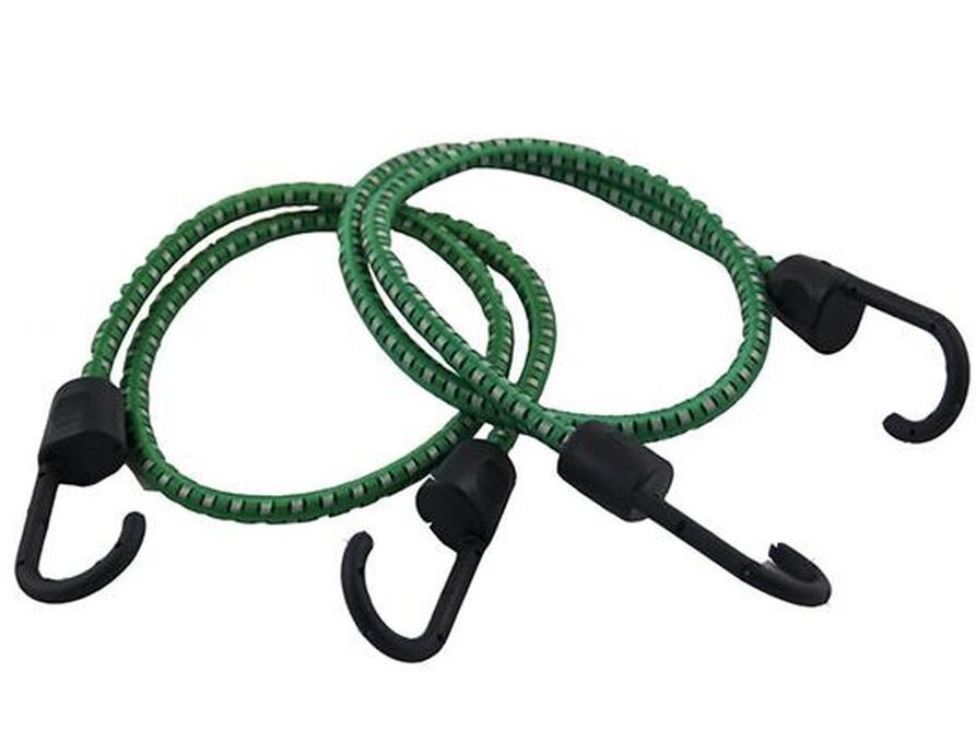 Led 2 elastieken 8mm 60cm + haken voorverpakt