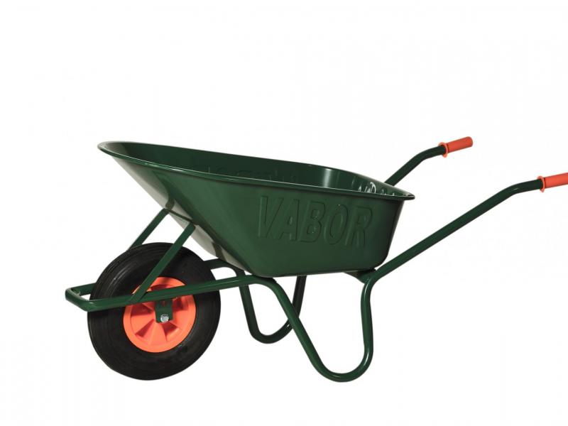 Vb kruiwagen bouw 90l 1,1mm groen gelakt r800-pa eur/st