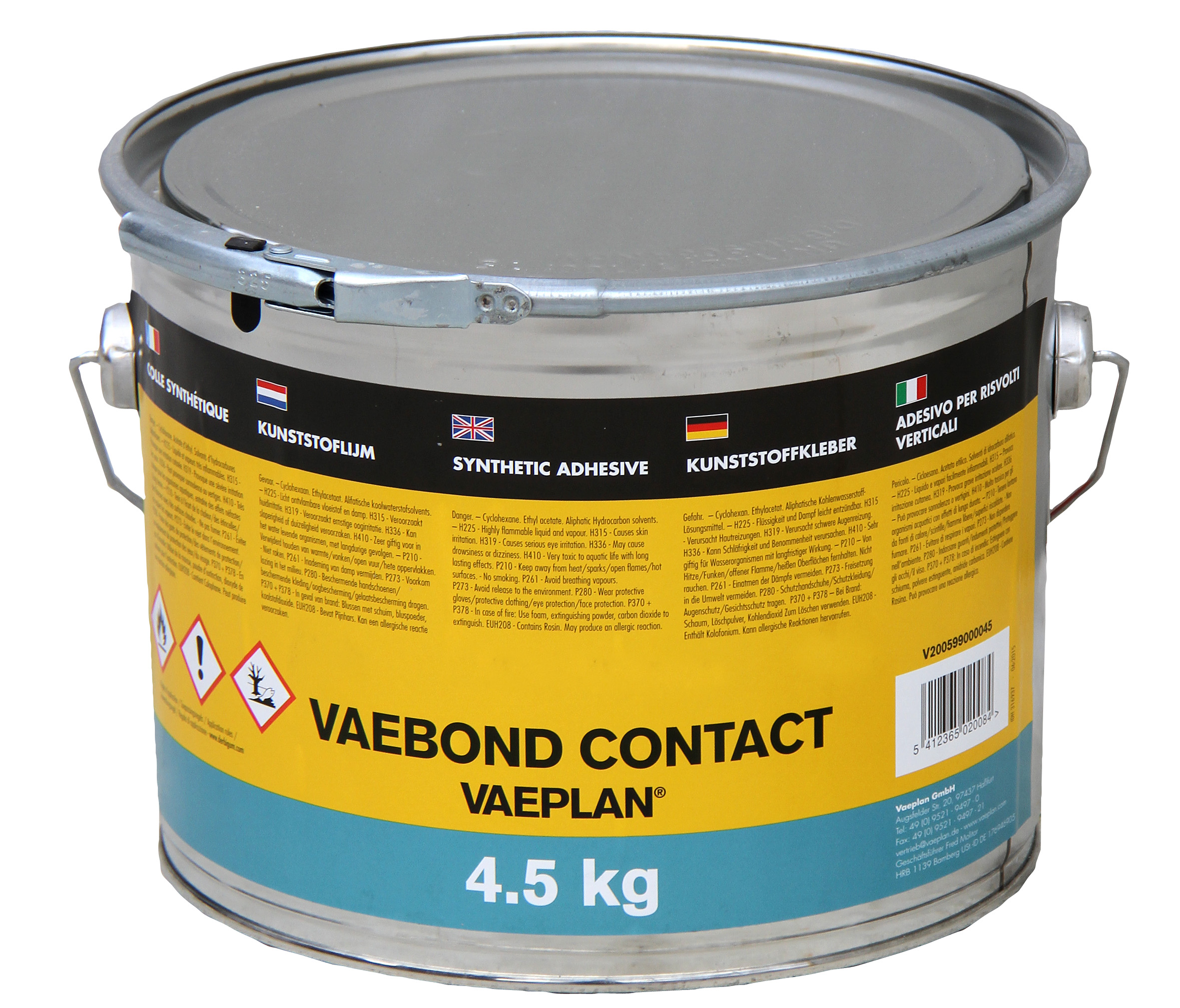 Vaeplan vaebond contact 4,5kg/bus