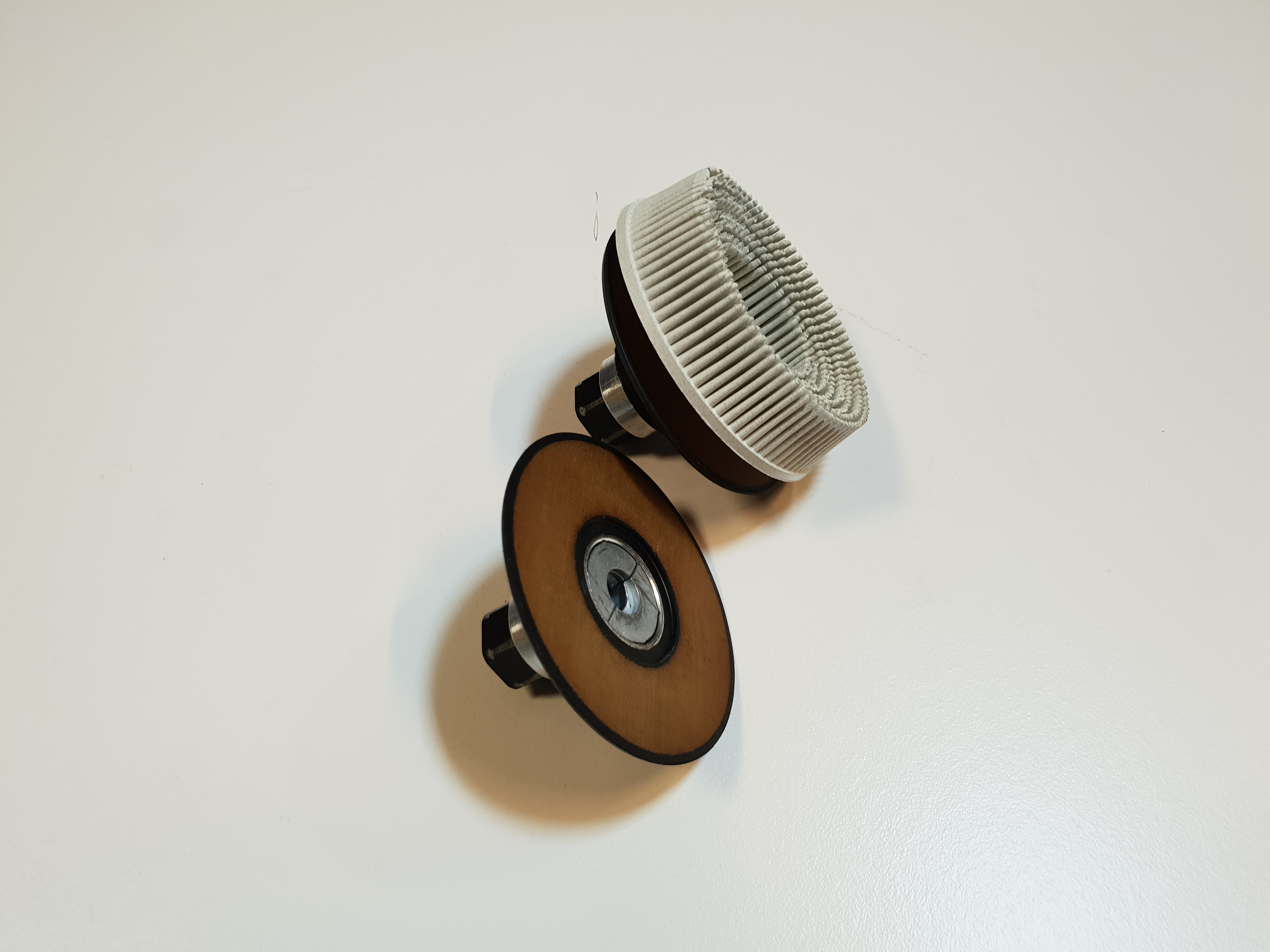 Zink   vm decapeerborstel steunschijf 5st/ds eur/st 220018465