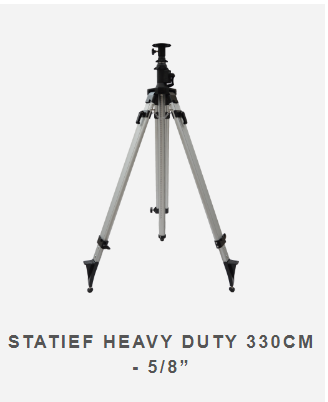 Fut statief heavy duty 330cm