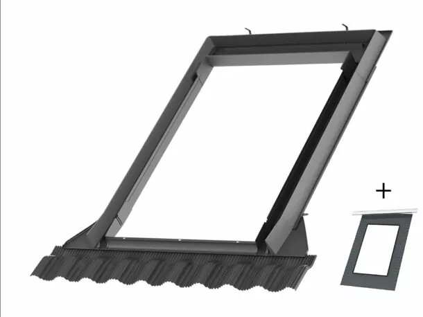 Velux gootstukken edw 1000 uk08 inclusief onderdakkraag bfx 1000