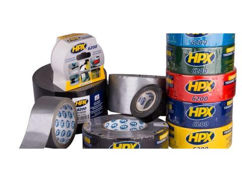 Hpx pantsertape zilver 48mm x 10m