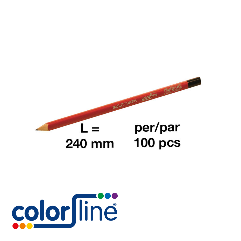 Prax potlood multigraph pro 616 24 cm eur/st