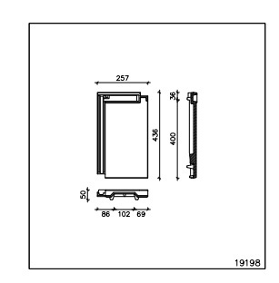 Domino ventilatiepan finesse leikleur