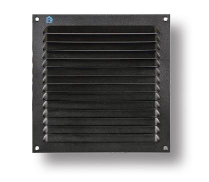 Renson 436 schoepenrooster 150x150 9005 structuur eur/st