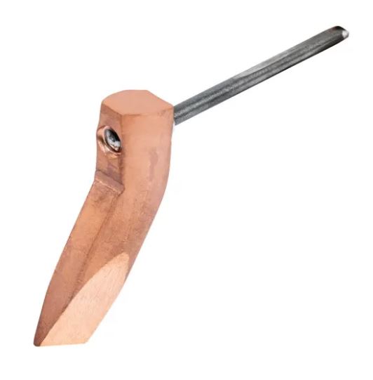 Sievert koperstuk 350gr gesmeed eur/st