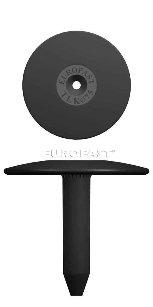 Tule zonder schroef tlk75-065      250st/doos eur/doos