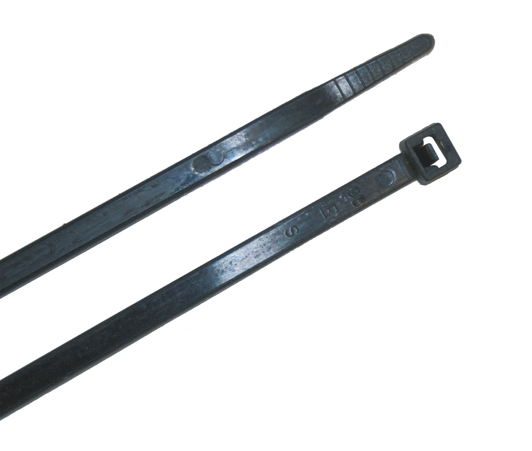 Prax bundelband nylon 360x4,8 zwart 100st eur/pak