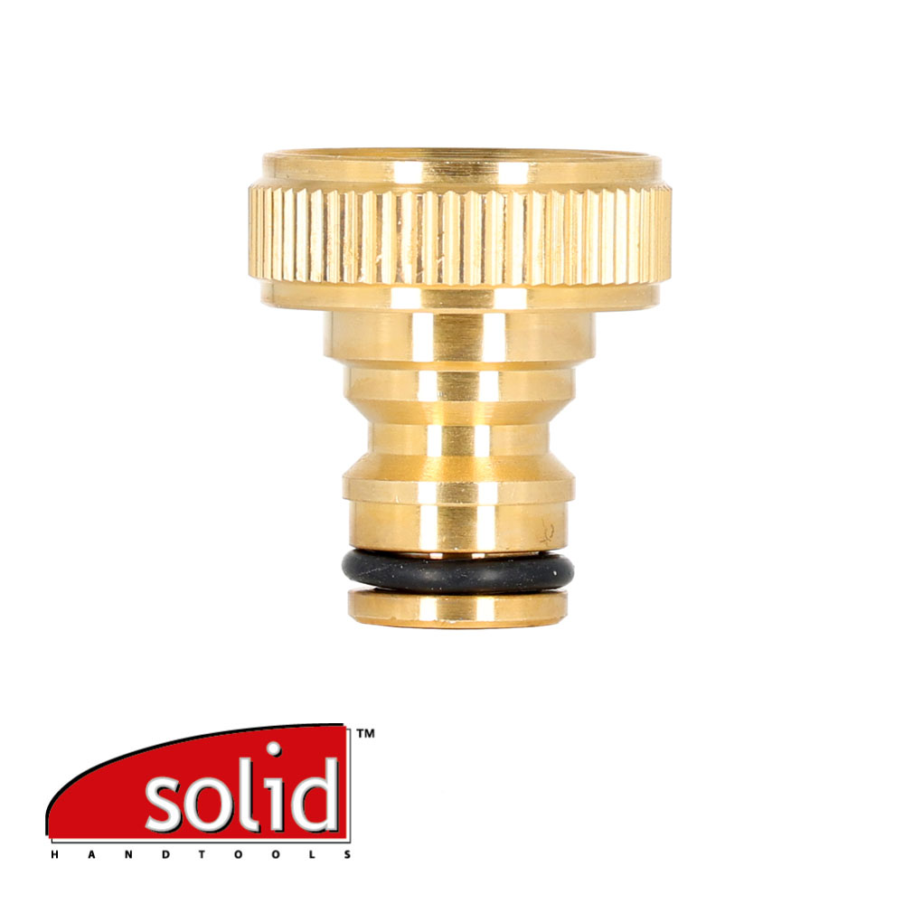 Prax kraanstuk messing 1"f eur/st