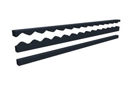 Dakpanplaat mousseband negatief 1,10m eur/st