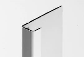 Cedral alu aansluitprof c07 krijtwit 3lm/st eur/st