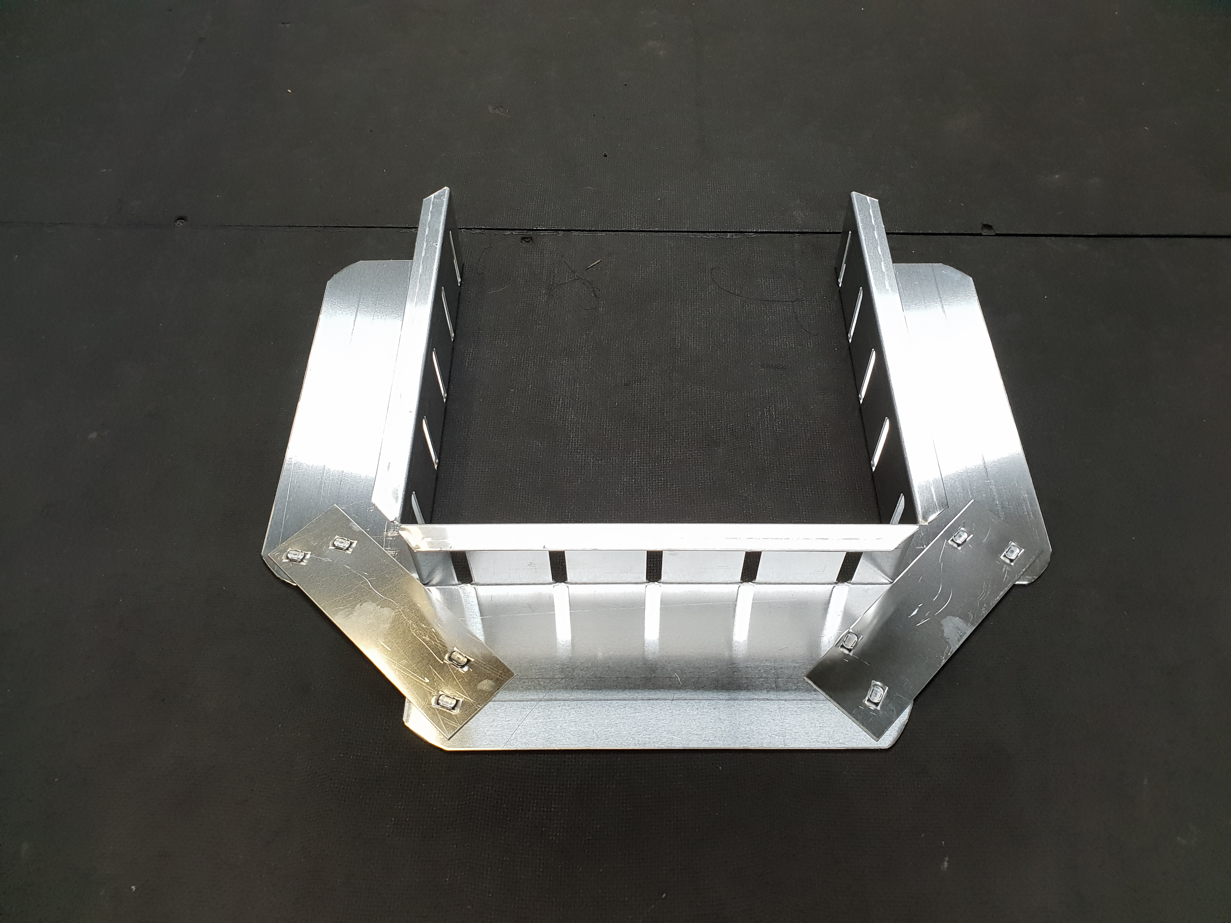 Alu grindvang 25/25  3-zijdig  eur/st