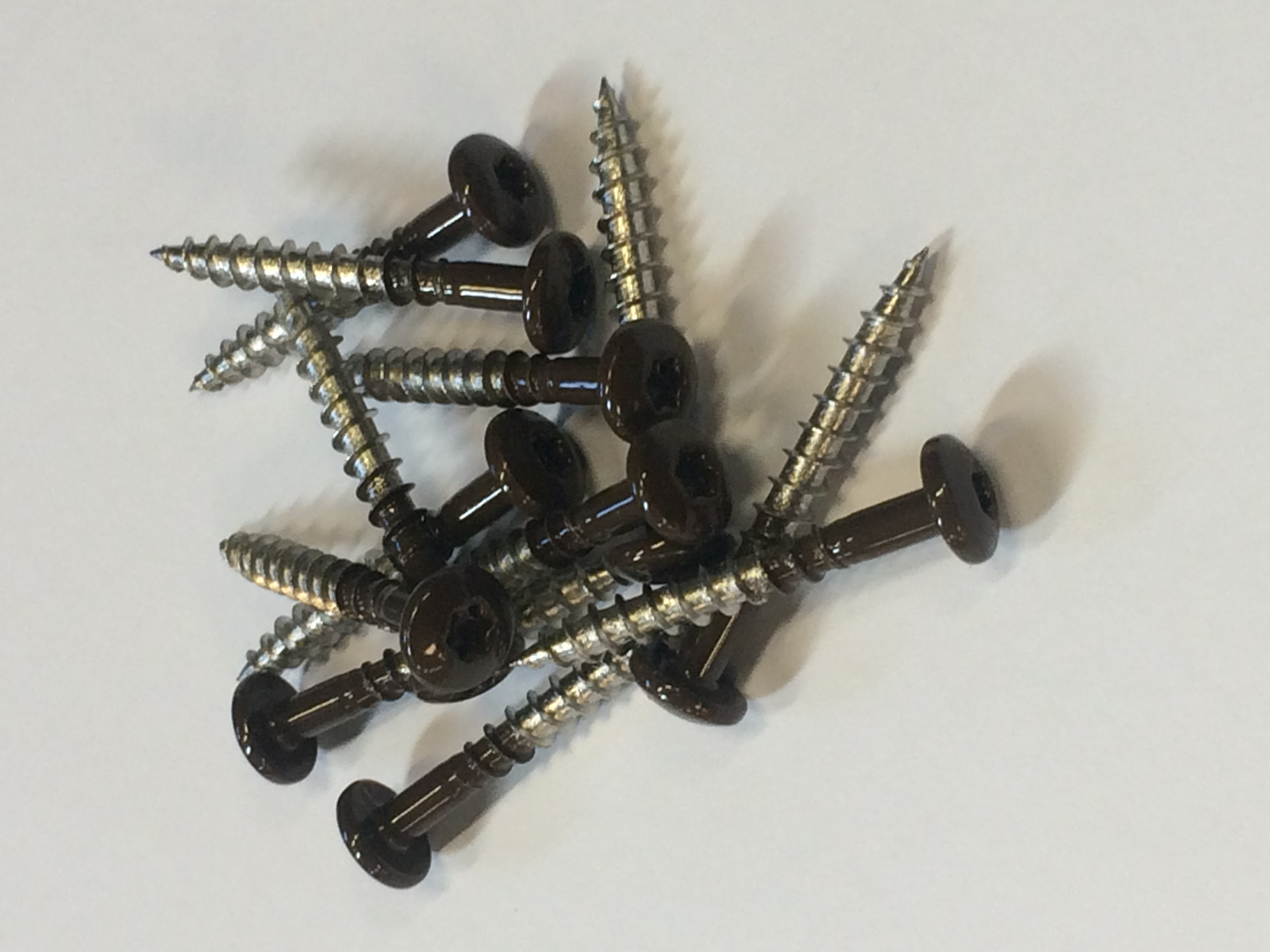 Rockpanel inox schroeven a4 4,5x35 ral8028 200st/ds eur/ds